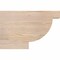 Ekena Millwork Alpine Smooth Rafter Tail, Douglas Fir, 3 1/2"W x 12"H x 18"L RFT04X12X18ALP00SDF - alternate 3